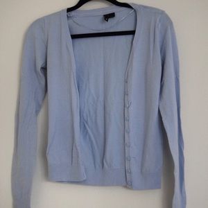 H&M DIVIDED Light Pastel Blue Buttoned Cardigan